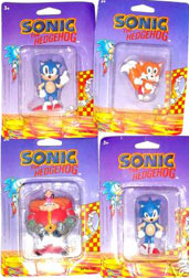 Sonic Tails Robotnik 1991 Tomy Figures