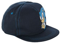 Black Classic Sonic Embroidered Cap