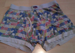 UK Area Sonic the Hedgehog Underwear