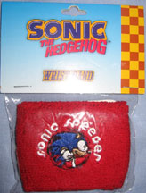 Sonic Speeder Rolling Red Wrist Band
