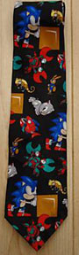 Box Pushing Sonic Tie