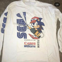 Canon Williams F1 Racing Team Sega Tee