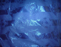 Close-up shiny design Soccer Sonic Stripe