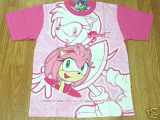 Girls' Tee Amy Rose Pink Shirt