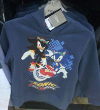 Sonic FreeRiders Shadow Hoodie