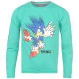 Greenish Aqua Sonic Long Sleeve Tee