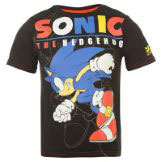 Sports Direct Black Sonic Tee