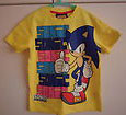 Sonic name stack yellow shirt
