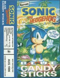 Sonic Blue Candy Sticks