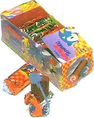 Sonic Chocolate Rolls Cakes Wrapped