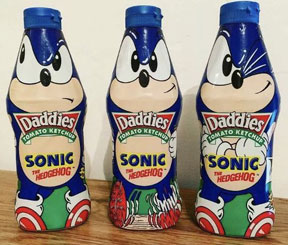 Daddies Ketchup Bottles Trio