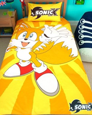Tails Side Reversable Duvet Blanket