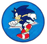 Round Rug Star Sonic