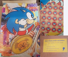 TSB Bank Charity Poster& Stickers