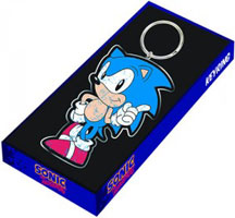 Weathered Look Classic Big Keychain