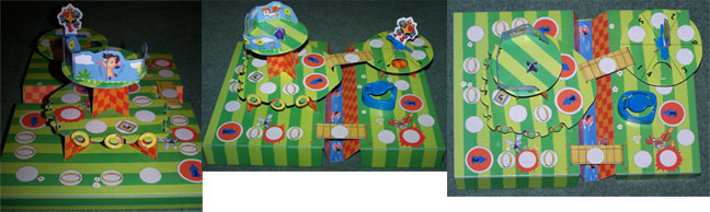 Sonic 3D Pop Up Board Game