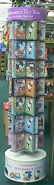 Garden Center DVD Stand Sonic theme