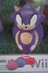 HMV Stores Easter display Sonic