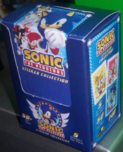 Retail sticker pack box photo