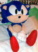 Big Head Sonic Plush