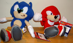 Sonic Knuckles Mini UFO Plush