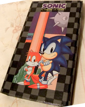 Filo Fax Hardcover Sonic 2 Theme Note