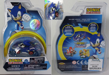 Iridescent Finish Sonic Race Car NKOK