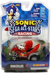 Knuckles Pull back n go racer