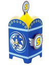 Sonic 3D Fold Out Centerpiece Table Deco