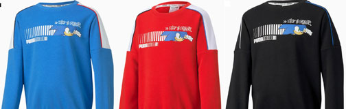 3 Variant Crewneck Sweat Shirts Sonic