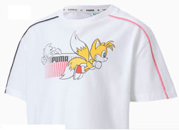Tails White Tee Shirt Puma
