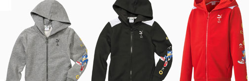 Hoodie Zip Front Sonic Sleeve Jackets