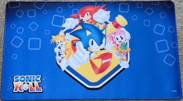 Sonic Roll Play Mat Dice Game Mat