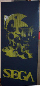 Sonic & Tails Metal Cut Out Store Display