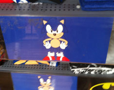 Blue Forward Sonic Shirt Display Card