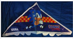 Delta Shape Obtuse Triangle Kite