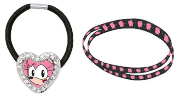 Amy Rose Theme Hair Tie & Headband
