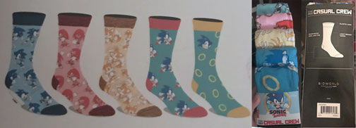 Bio World Casual Crew Sonic Sock 5 Set