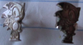 Classic style Silver Sonic Earrings