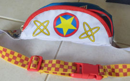 Rare 1994 Sonic Fanny Pack Bag Top
