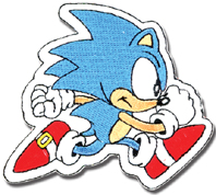 Side Run Classic Stock Embroidered Patch