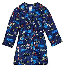 Kohls Blue Sonic Bath Robe Kids