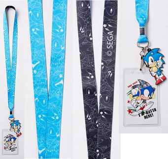 Art Charm Sonic Classic Lanyard