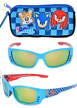 Let's Roll Sunglasses With Case Kids