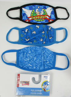 Old Navy Classic Style Kids Sonic Masks