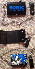Sonic Embroider Cut Top Wallet