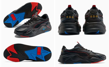 Puma Black Sonic Shoes Adults