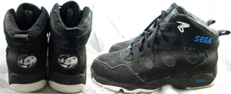 Sonic and Knuckles theme Sega sneakers