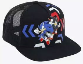 Arrows Sonic Shadow Snapback Cap Hot Topic