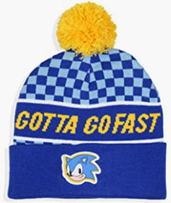 Gotta Go Fast Pom Pom Beanie Cap